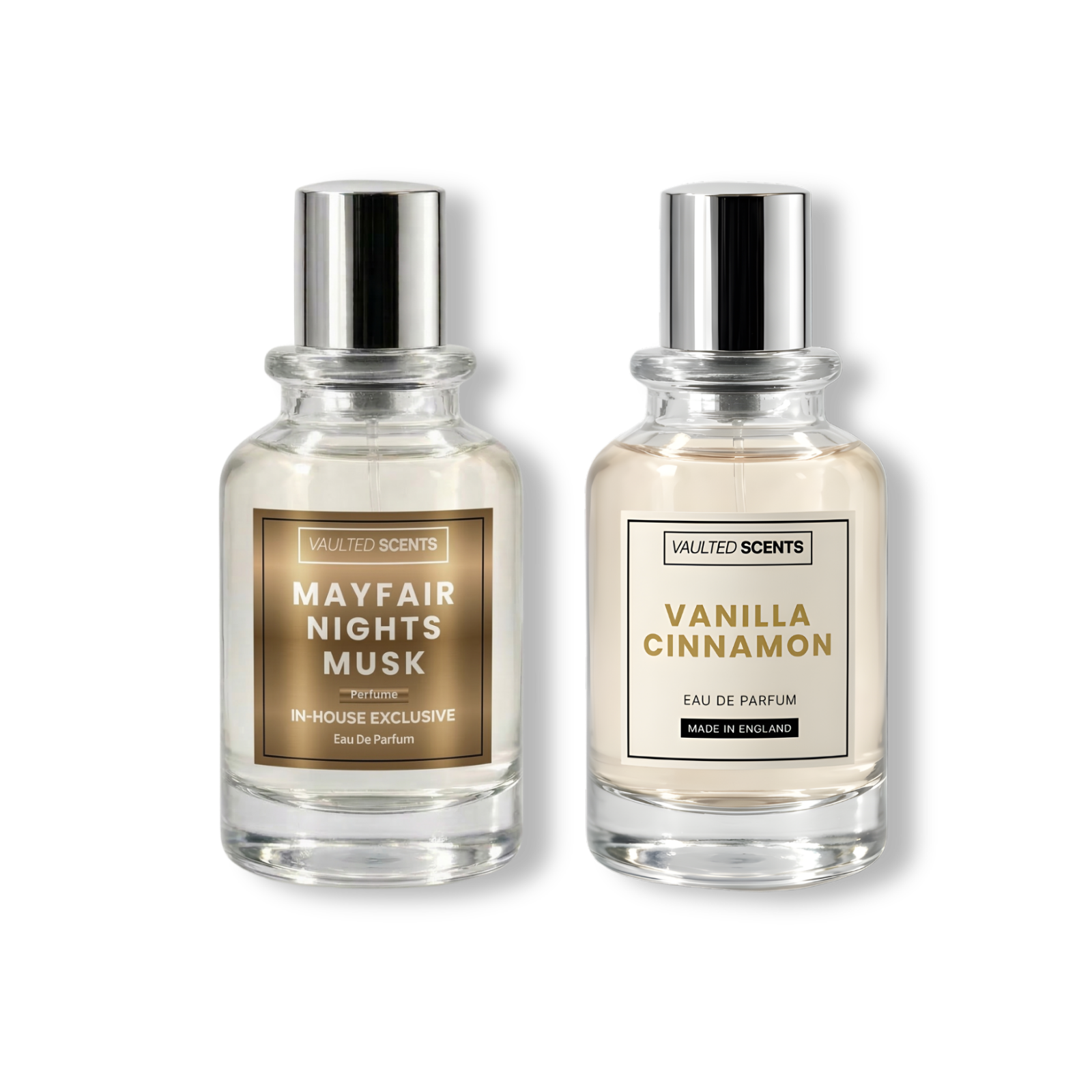 2x 100ml Designer Inspired Perfume Bundle - Mix & Match Designer Inspired Luxury Fragrances Made In UK Full Strength Eau De Parfum