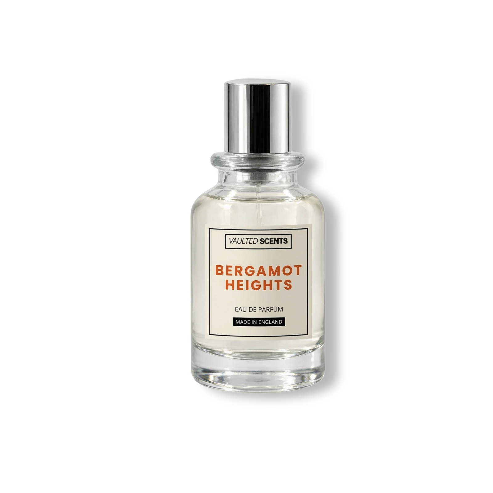 Bergamot Heights designer inspired perfume dupe of Roja Elysium — 
vibrant aromatic citrus bergamot and musk EDP crafted in England by Vaulted Scents