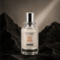 Product image of Soft Iris Musk by Vaulted Scents, a soft powdery floral musk fragrance crafted in England. Inspired by Frédéric Malle L’Eau d’Hiver, this elegant perfume features iris, honey, lemon, jasmine, hawthorn, angelica and white musk for a clean, intimate and refined scent.
