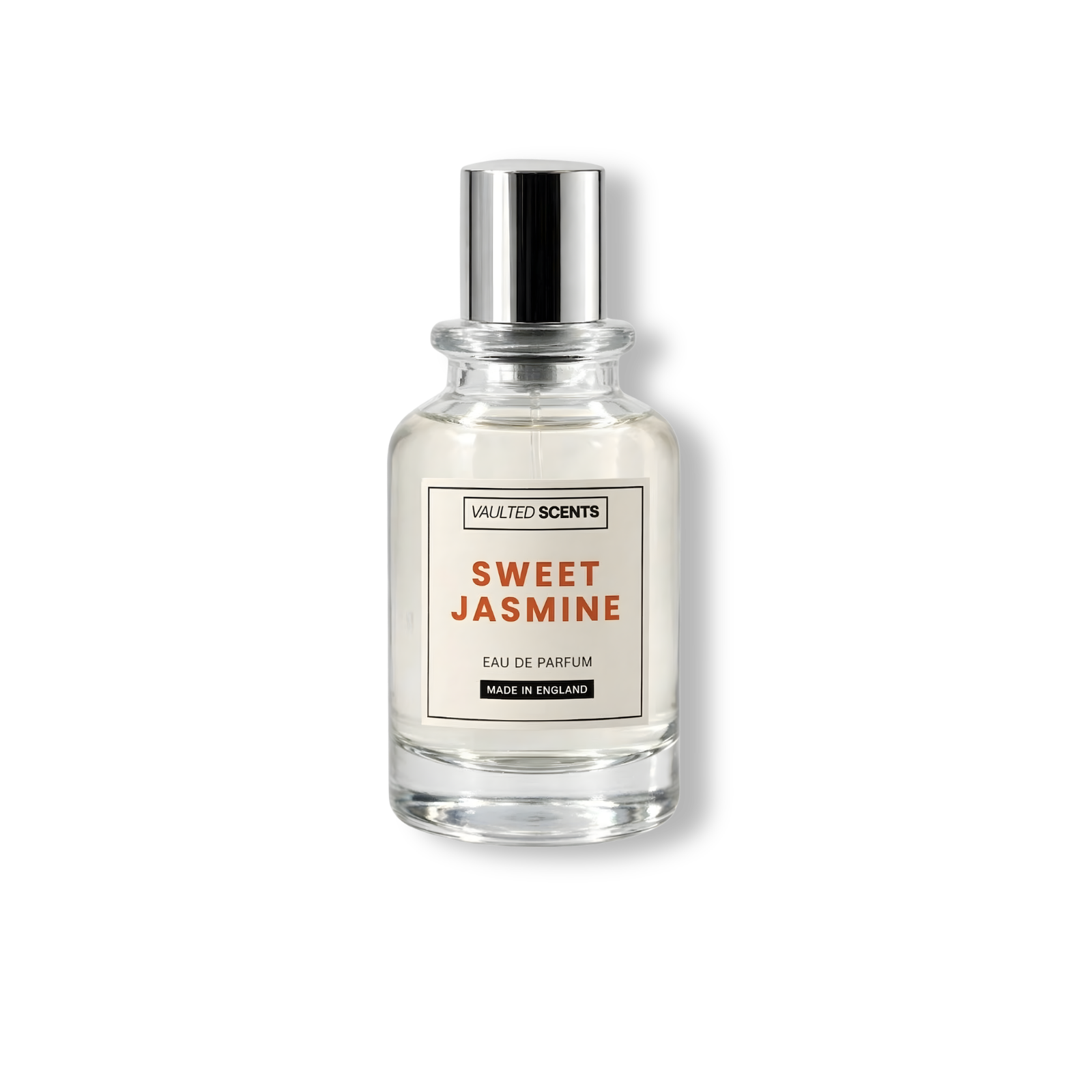 Sweet Jasmine designer inspired perfume dupe of Dior J'adore - radiant fruity floral EDP crafted in England by Vaulted Scents