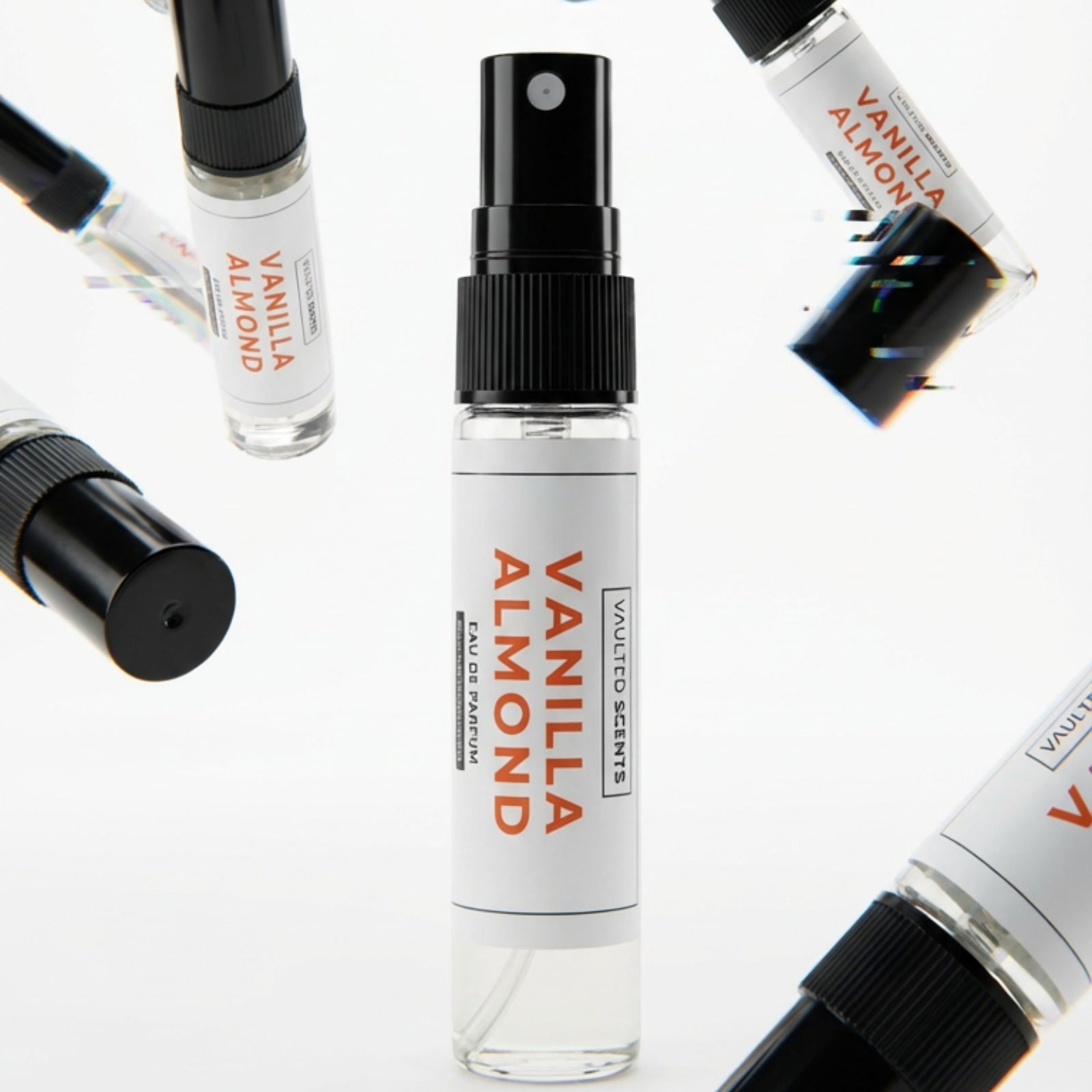Women's 5x5ml Fragrance Discovery Set featuring Sweet Jasmine and Vanilla Almond - vaultedscents.com
